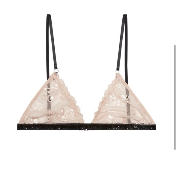 $239 Avery Rose Lingerie Sz Medium Jenny Bra Swarovski Crystals Limited Edition - Picture 2 of 6